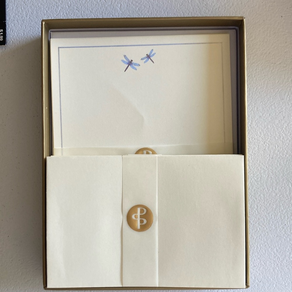 3/$5 Dragonfly stationary set